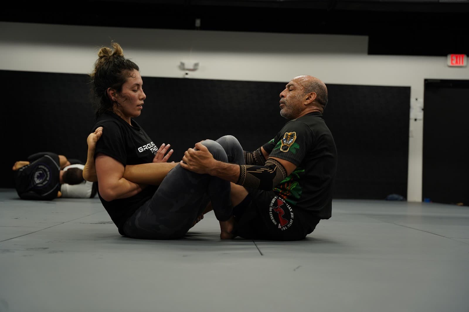 Adult no-gi jiu jitsu class at Ground Game Theory in Miami